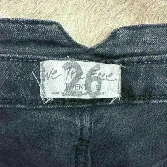 We The Free People Black Jeans Women’s Size 26 - Picture 4 of 4